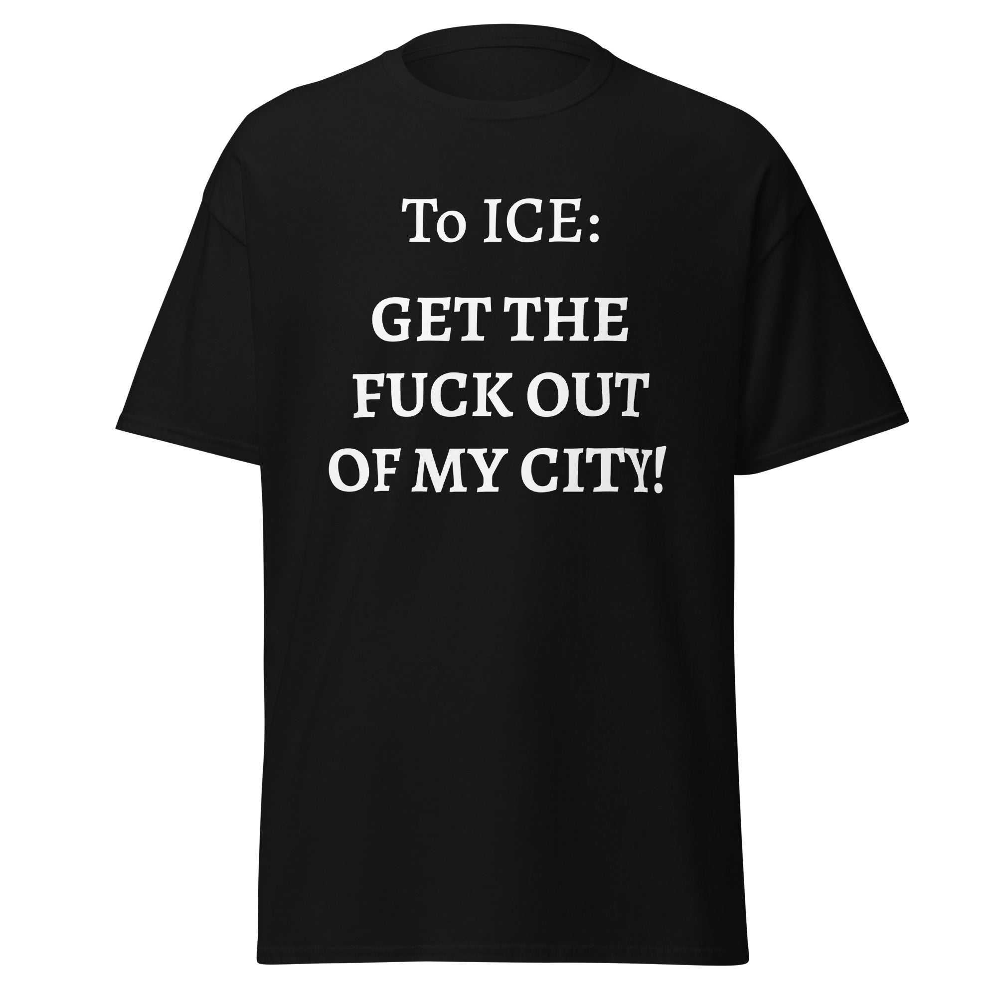 defund ice tee 
