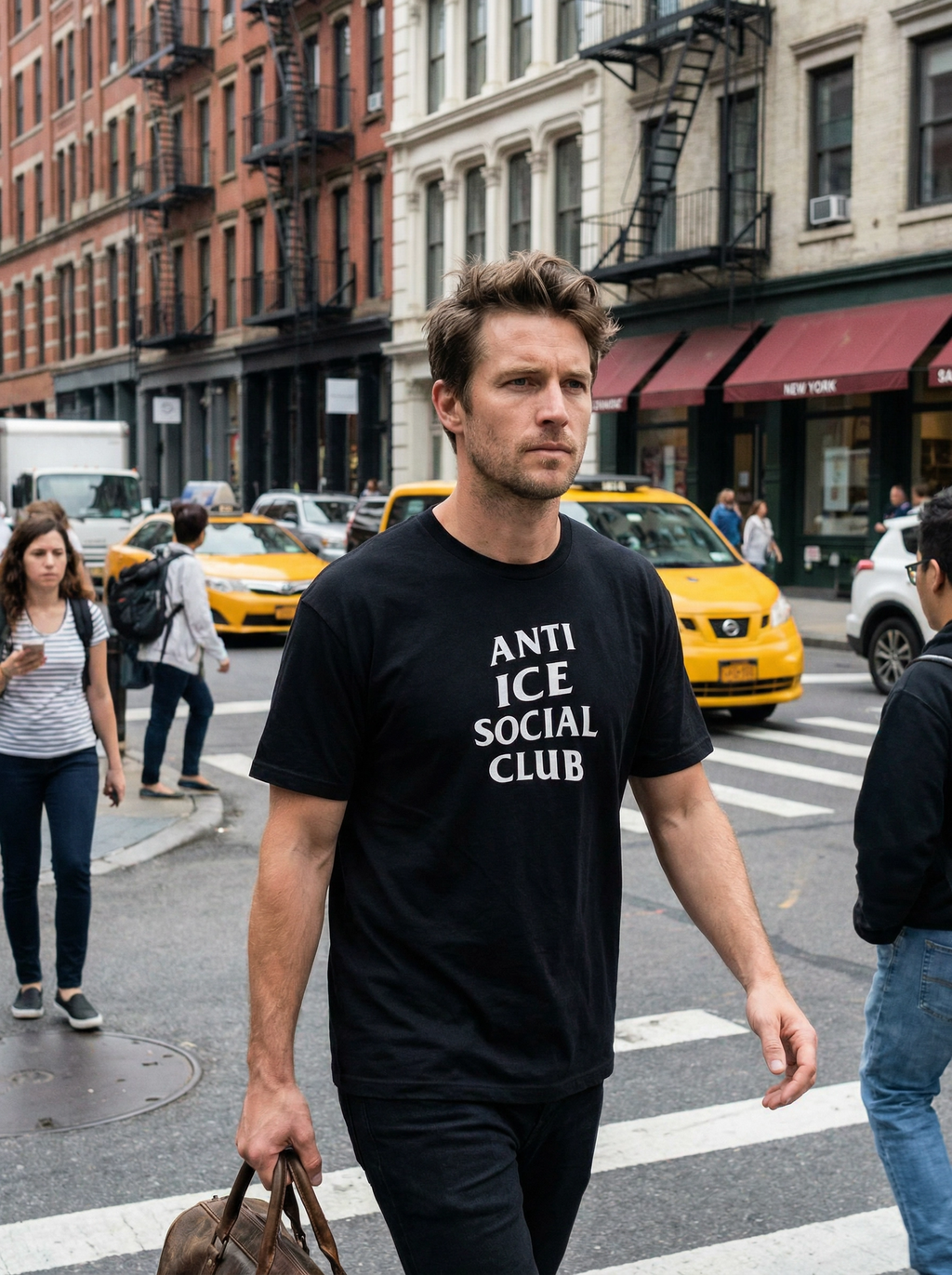 Anti ICE SOCIAL CLUB TEE