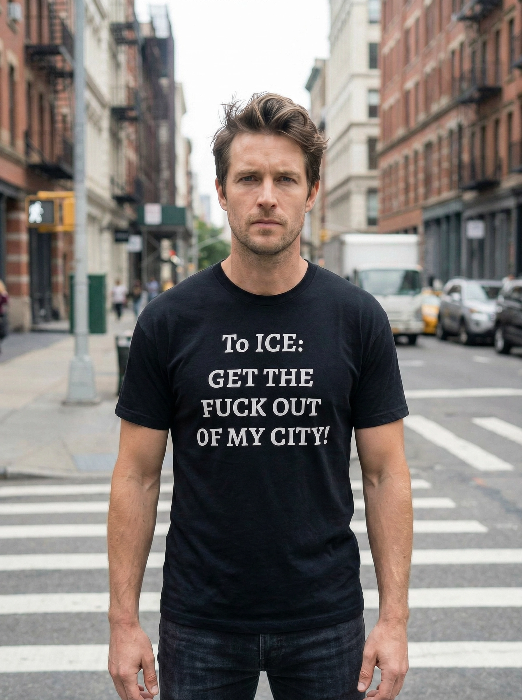 “To ICE: Get the Fuck Out of My City” T-Shirt – Community Over Cruelty