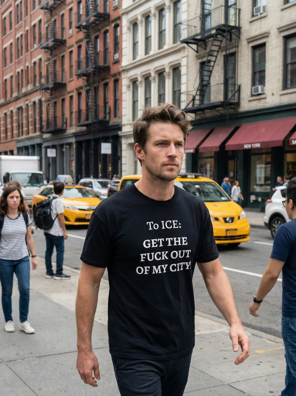 “To ICE: Get the Fuck Out of My City” T-Shirt – Community Over Cruelty